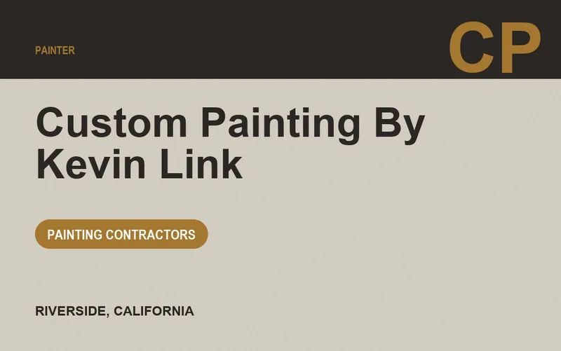 Custom Painting By Kevin Link in Riverside, California