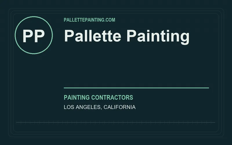 Pallette Painting in Los Angeles, California