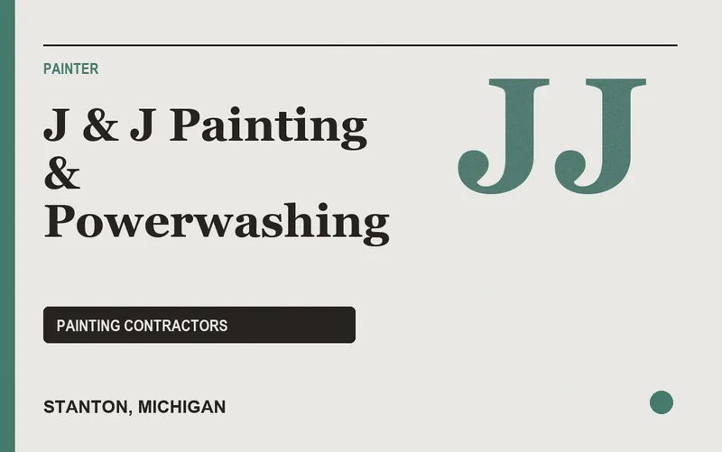 J & J Painting & Powerwashing in Stanton, Michigan