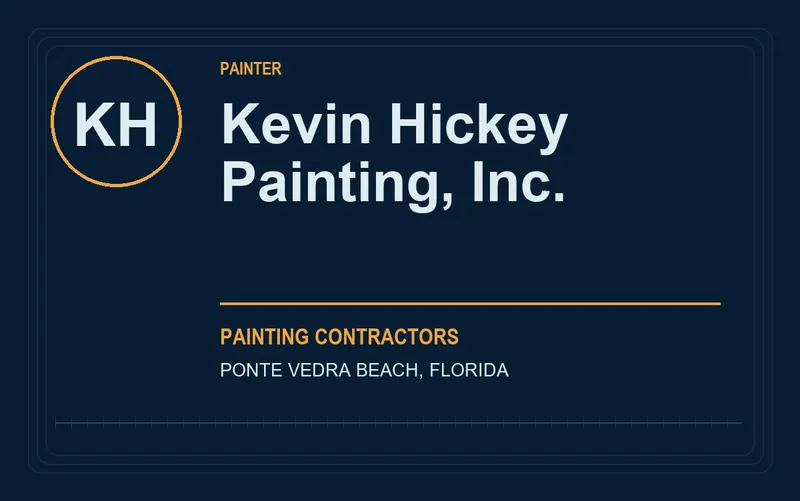 Kevin Hickey Painting, Inc. in Ponte Vedra Beach, Florida