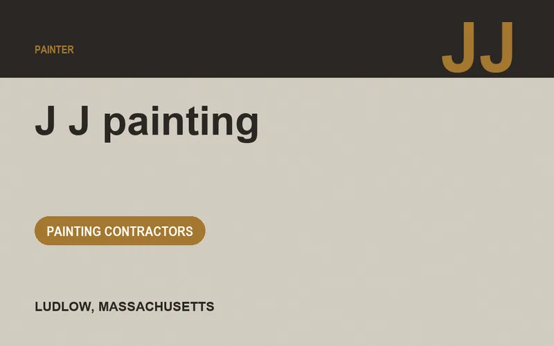 J J painting in Ludlow, Massachusetts