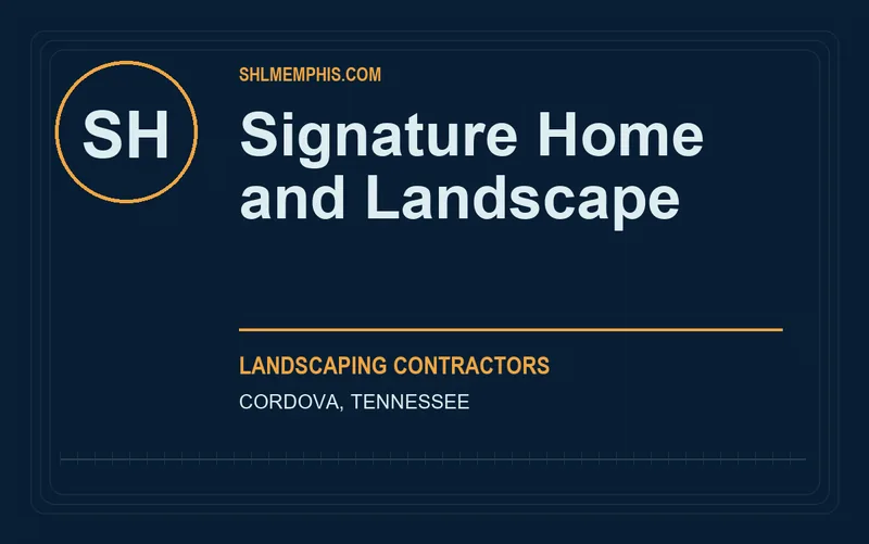 Signature Home and Landscape in Cordova, Tennessee