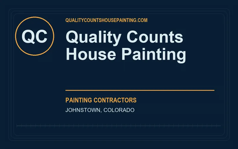 Quality Counts House Painting in Johnstown, Colorado