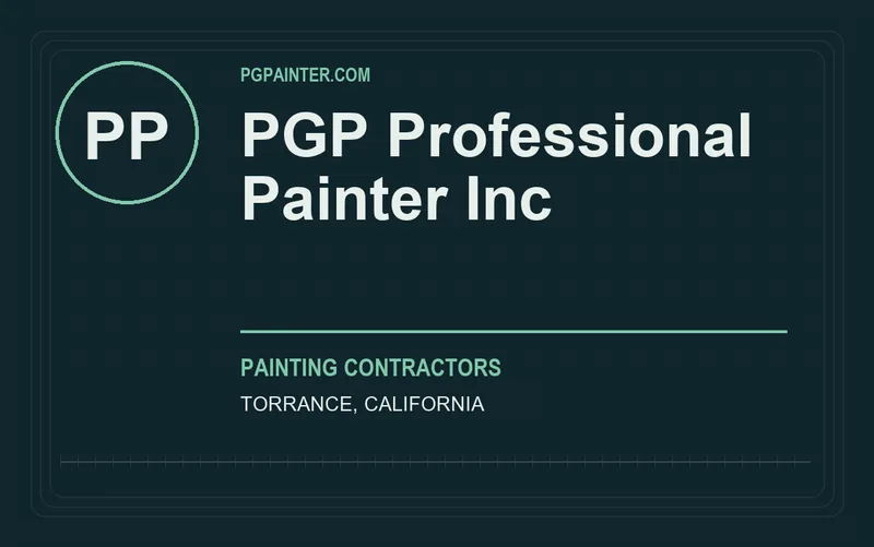PGP Professional Painter Inc in Torrance, California