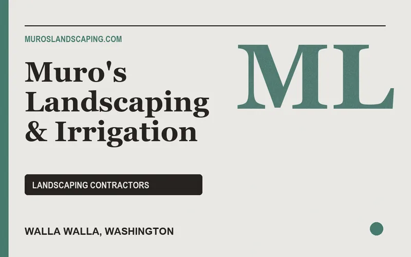 Muro's Landscaping & Irrigation in Walla Walla, Washington