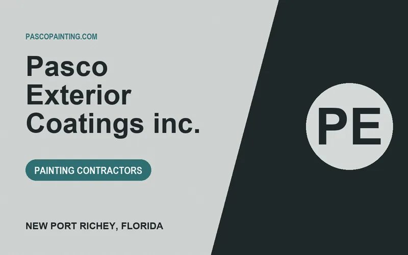 Pasco Exterior Coatings inc. in New Port Richey, Florida