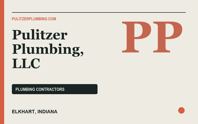 Pulitzer Plumbing, LLC in Elkhart, Indiana