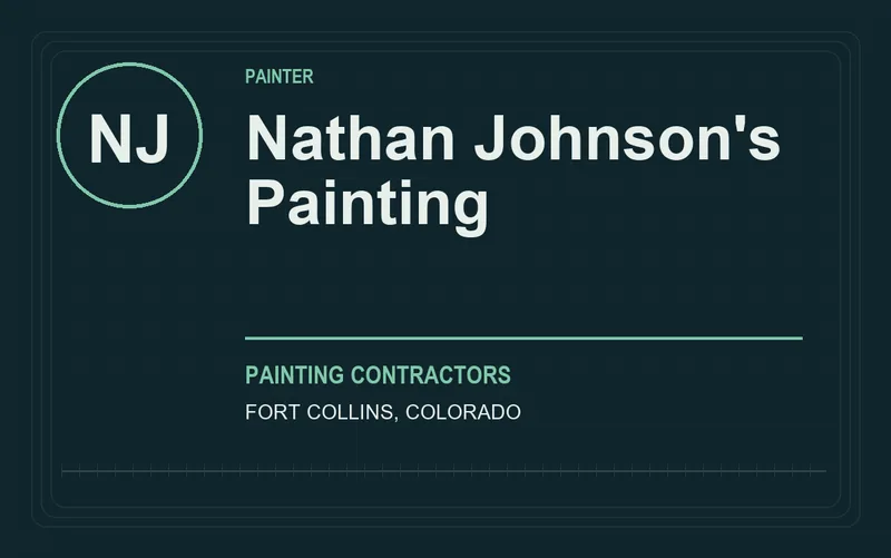 Nathan Johnson's Painting in Fort Collins, Colorado