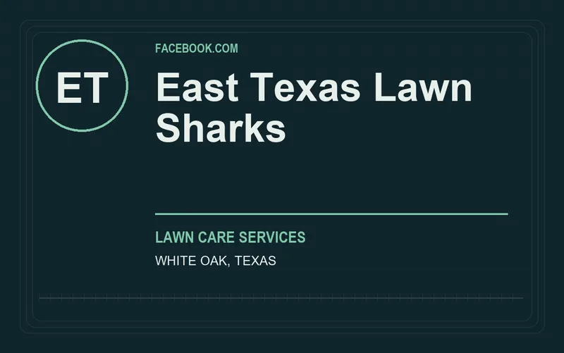 East Texas Lawn Sharks in White Oak, Texas