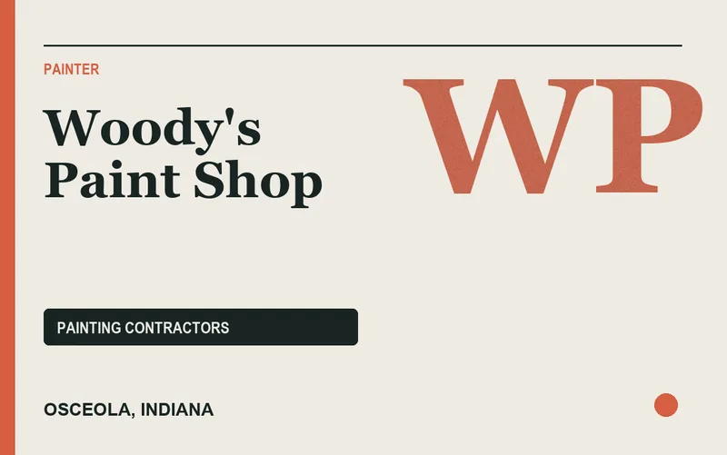 Woody's Paint Shop in Osceola, Indiana