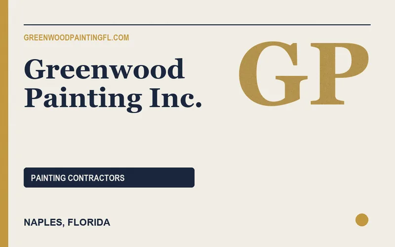 GREENWOOD PAINTING INC. in Naples, Florida