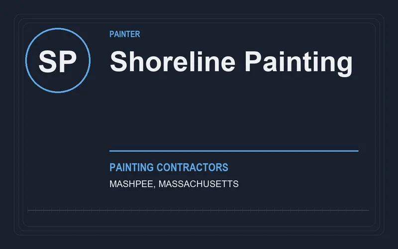 Shoreline Painting in Mashpee, Massachusetts