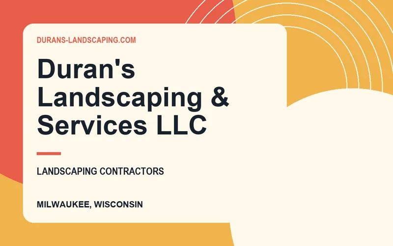 Duran's Landscaping & Services LLC in Milwaukee, Wisconsin