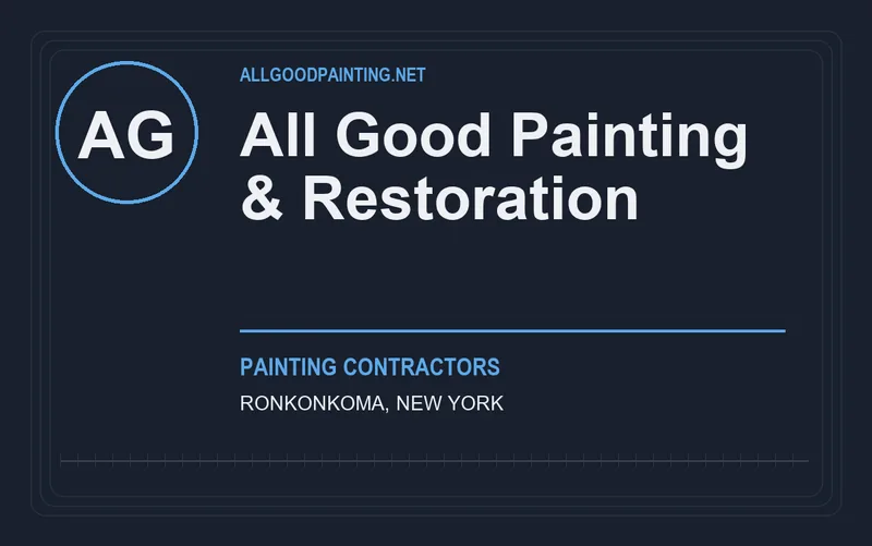 All Good Painting & Restoration in Ronkonkoma, New York