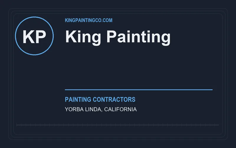 King Painting in Yorba Linda, California