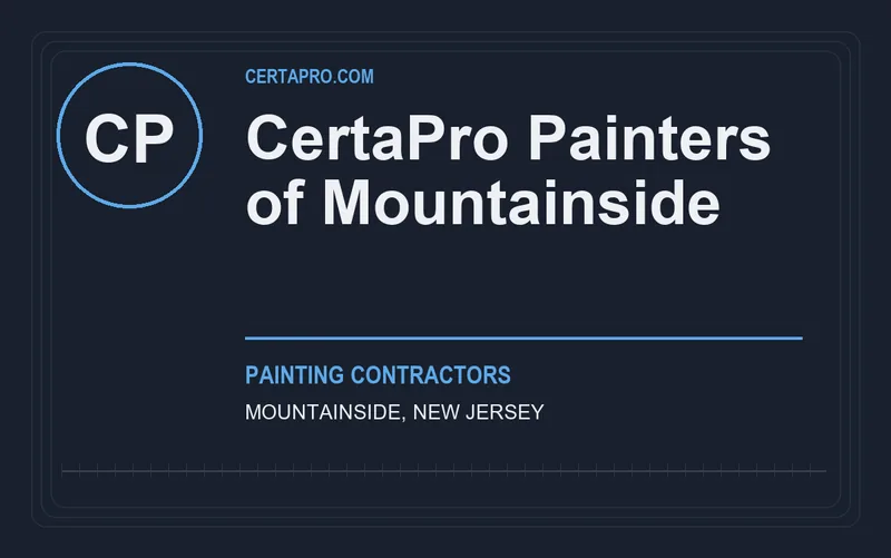 CertaPro Painters of Mountainside in Mountainside, New Jersey