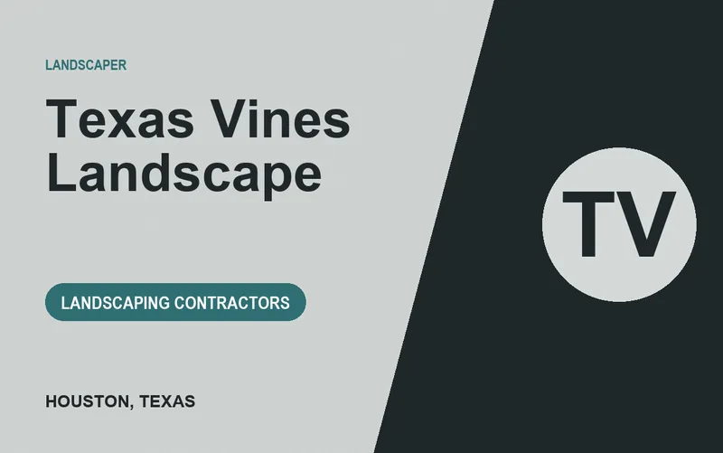 Texas Vines Landscape in Houston, Texas