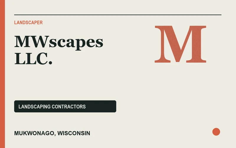 MWscapes LLC. in Mukwonago, Wisconsin