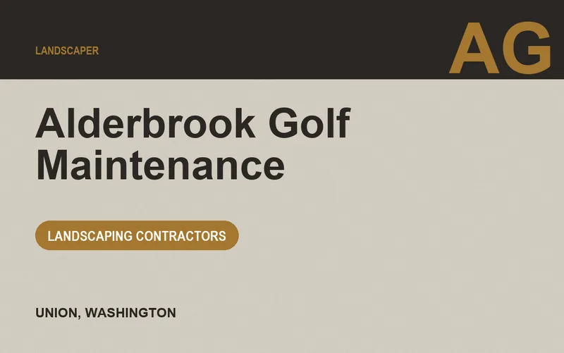 Alderbrook Golf Maintenance in Union, Washington