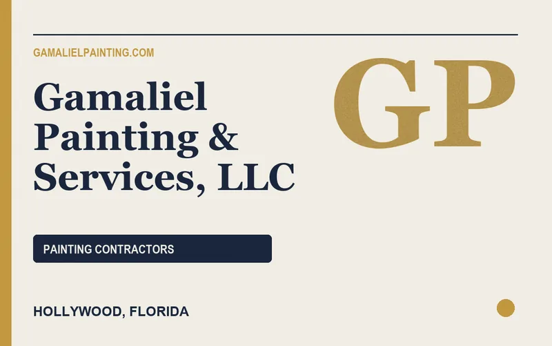 Gamaliel Painting & Services, LLC in Hollywood, Florida