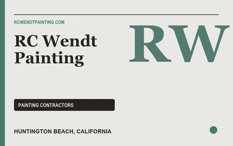 RC Wendt Painting in Huntington Beach, California