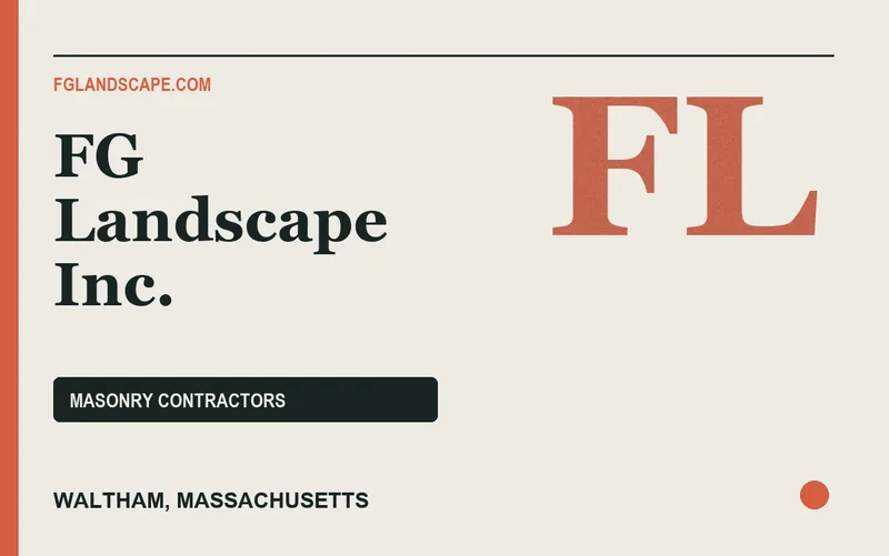 FG Landscape Inc. in Waltham, Massachusetts