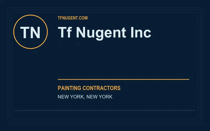 TF NUGENT INC in New York, New York
