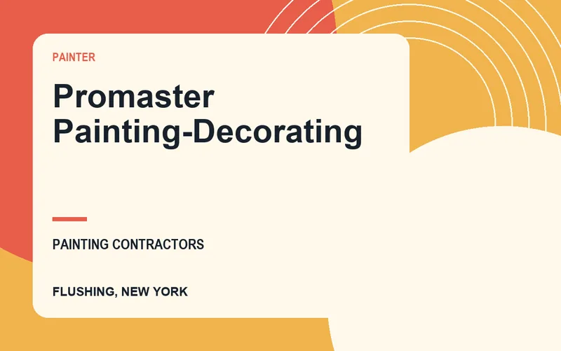 Promaster Painting-Decorating in Flushing, New York
