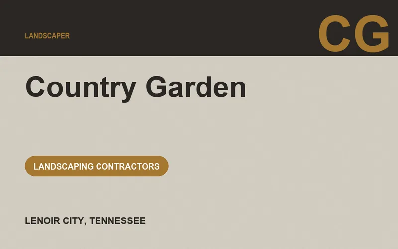 Country Garden in Lenoir City, Tennessee