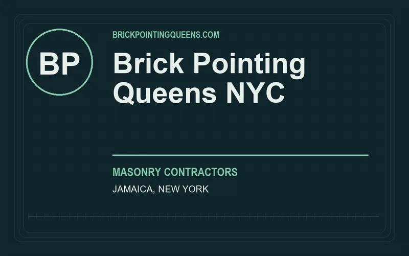 Brick Pointing Queens NYC in Jamaica, New York