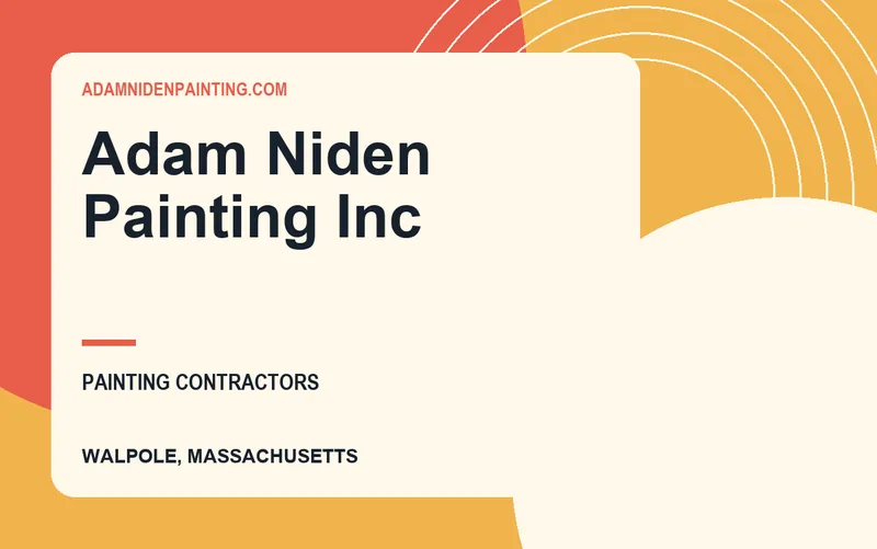 Adam Niden Painting Inc in Walpole, Massachusetts
