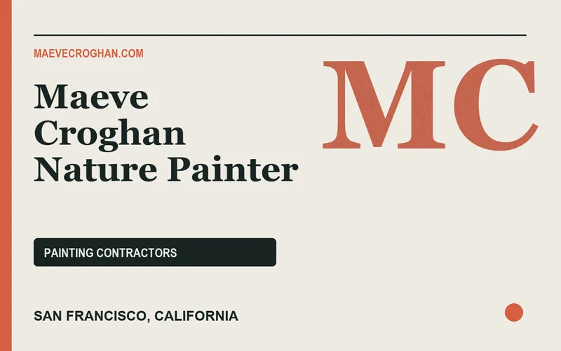 Maeve Croghan Nature Painter in San Francisco, California
