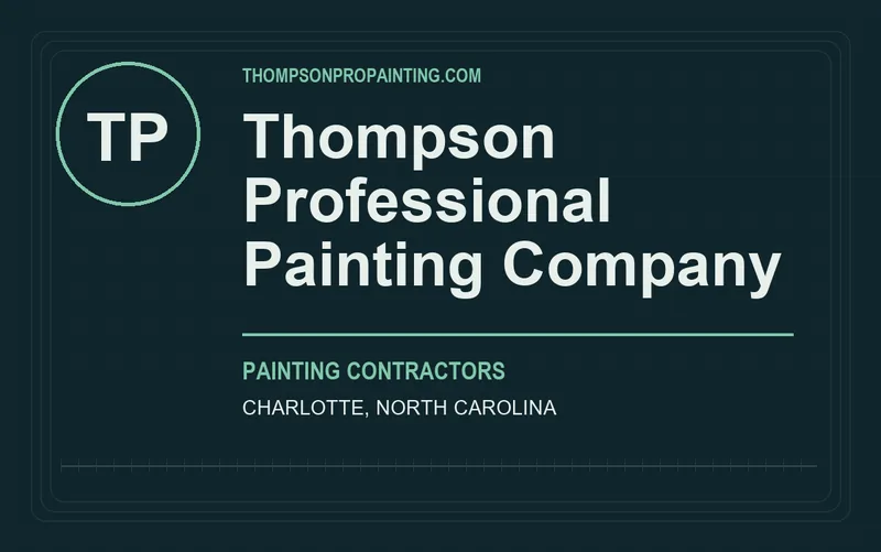 Thompson Professional Painting Company in Charlotte, North Carolina