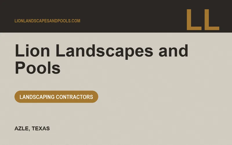 Lion Landscapes and Pools in Azle, Texas