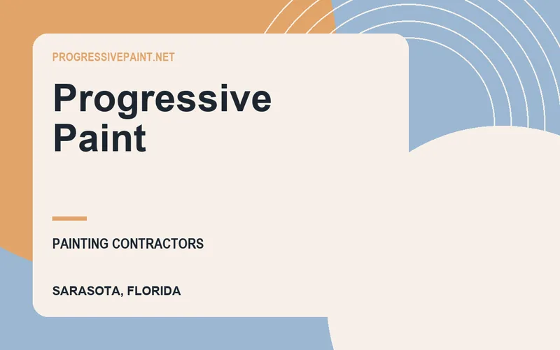 Progressive Paint in Sarasota, Florida