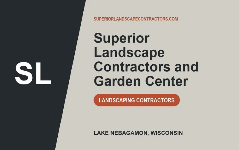 Superior Landscape Contractors and Garden Center in Lake Nebagamon, Wisconsin