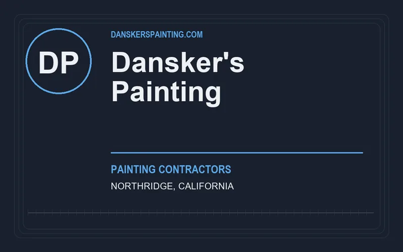 Dansker's Painting in Northridge, California