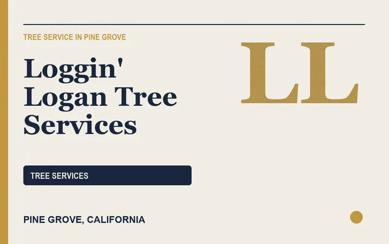 Loggin' Logan Tree Services in Pine Grove, California