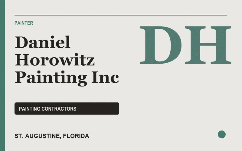 Daniel Horowitz Painting Inc in St. Augustine, Florida