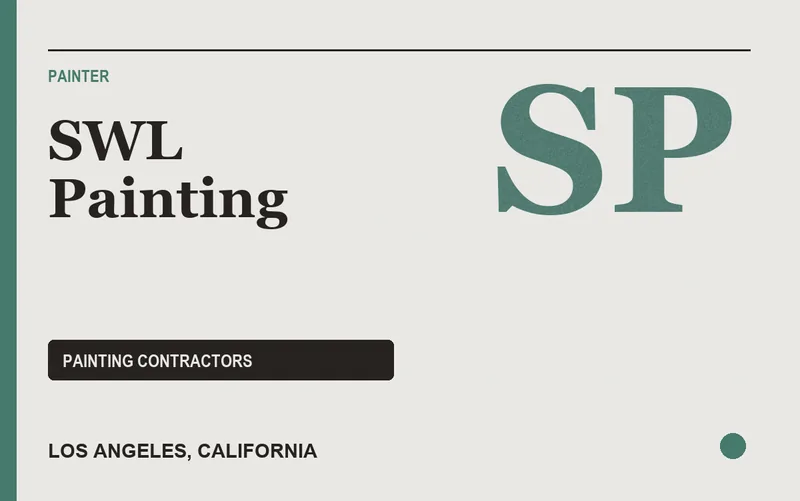 SWL Painting in Los Angeles, California