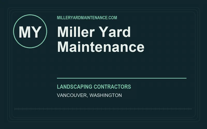 Miller Yard Maintenance in Vancouver, Washington