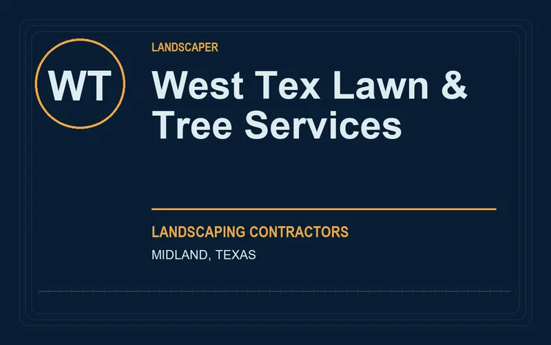 West Tex Lawn & Tree Services in Midland, Texas