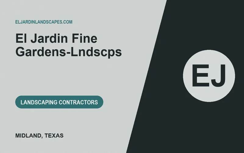 El Jardin Fine Gardens-Lndscps in Midland, Texas