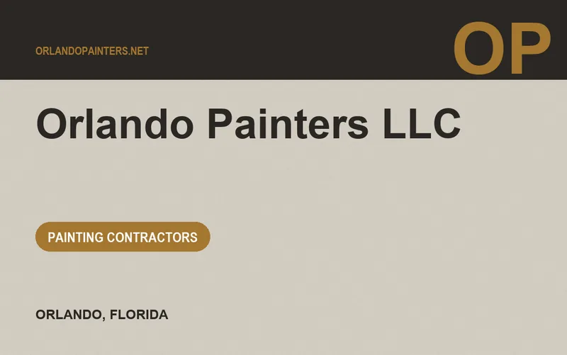 Orlando Painters LLC in Orlando, Florida