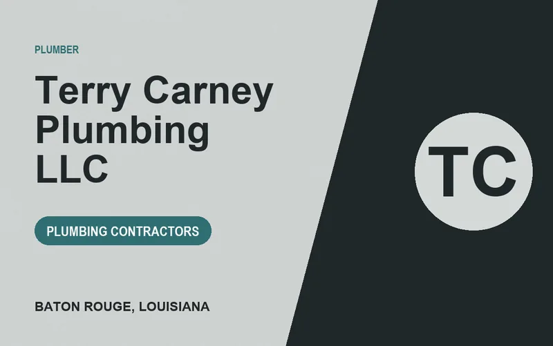 Terry Carney Plumbing LLC in Baton Rouge, Louisiana