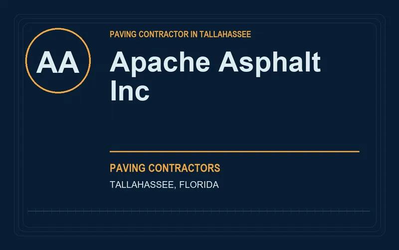 Apache Asphalt Inc in Tallahassee, Florida