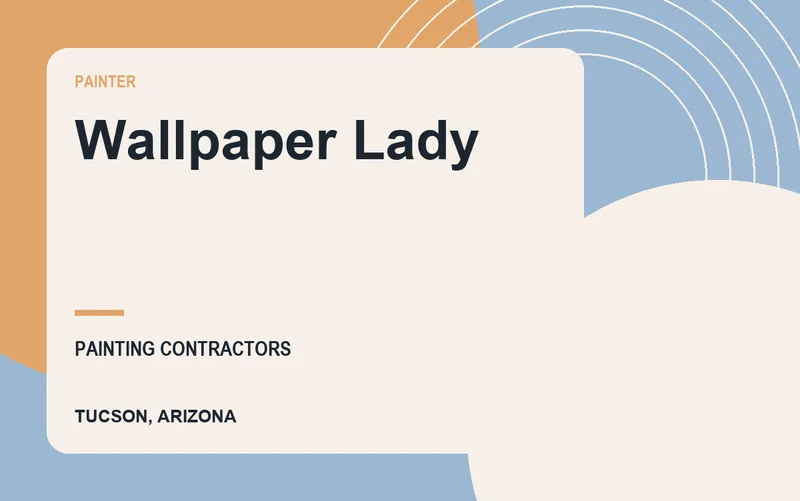 Wallpaper Lady in Tucson, Arizona
