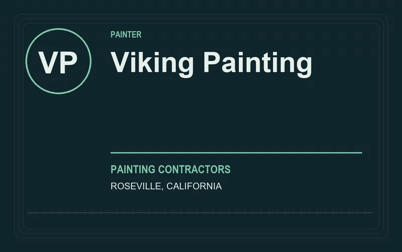 Viking Painting in Roseville, California
