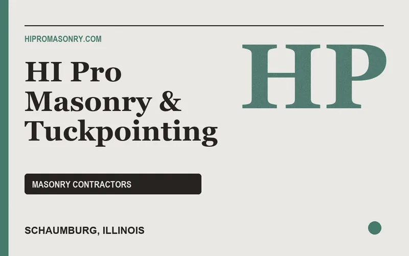 HI Pro Masonry & Tuckpointing in Schaumburg, Illinois