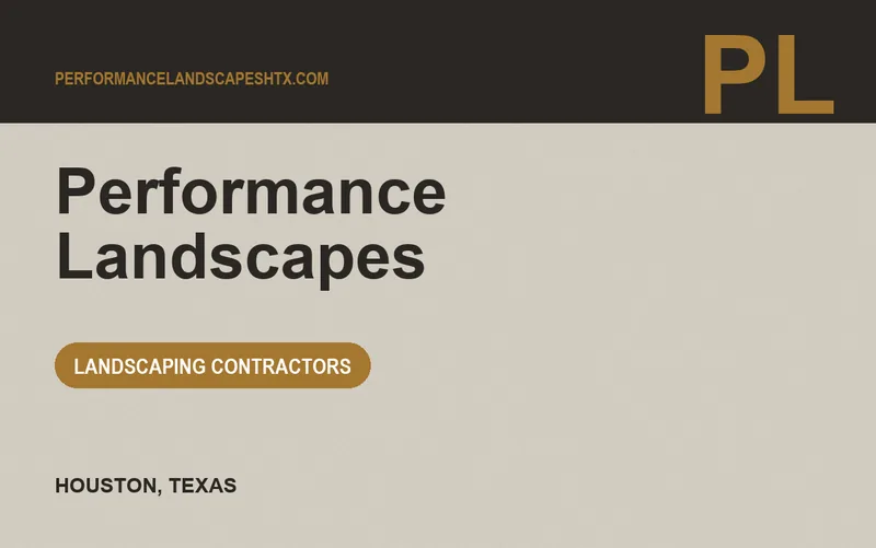 Performance Landscapes in Houston, Texas
